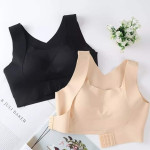 Hot & Useful Ladies air Sports bra(Color-Black)