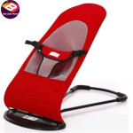 ove Baby Bouncer - Black and Red