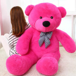 Extra large big Teddy Bear 3.5 Feet dark pink color