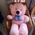 Extra large big Teddy Bear 3.5 Feet pink color নিচে ভিডিও আছে ভিডিও দেখুন