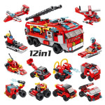 Brain Development City Fire Truck 12 In 1 Lego Building Blocks Toys For Kids- 561pcs 7 Ratings3 Answered Questions