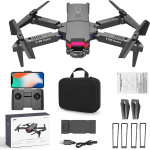 F190 Drone - With 4K Dual Camera F/2.15 100° FOV Led Night Flight Foldable Mini Drone Mini Drone