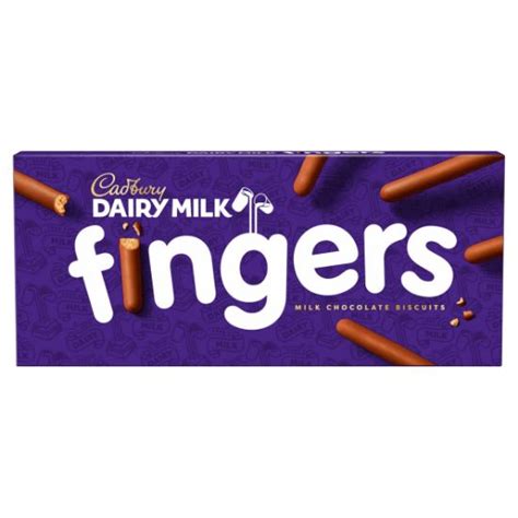 Cadbury Dairy Milk Chocolate Fingers Biscuits 114g