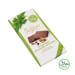 The Belgian No Sugar Added Milk Chocolate Bar With Hazelnuts 100g