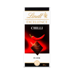 Lindt Excellence Dark Chilli Chocolate Bar 100G