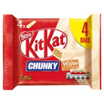 Kit Kat Chunky White Chocolate Bar Multipack 40g 4 Pack