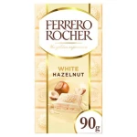 Ferrero Rocher White Chocolate & Hazelnut Bar 90G