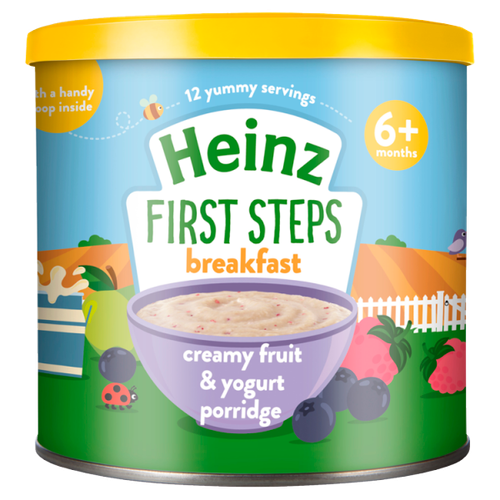 Heinz First Steps Creamy fruit & Yogurt  Porridge 240g