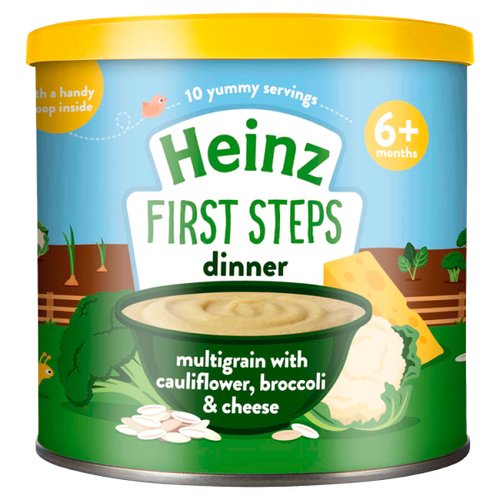 Heinz First Steps Multigrain Cauliflower Broccoli & Cheese 200g