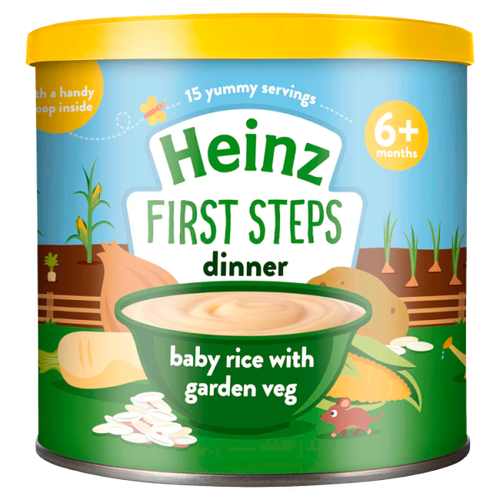 Heinz First Steps Baby Rice with Garden  Road 200g