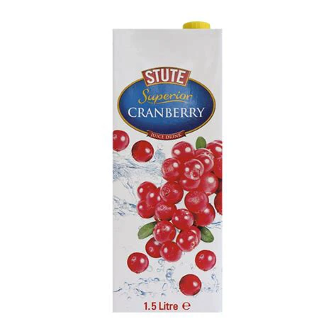 STUTE Cranberry Juice Drink 1.5L