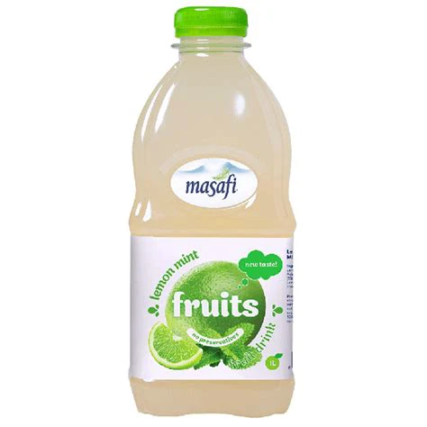 Masafi Pure Lemon Mint Fruits Drink 1kg