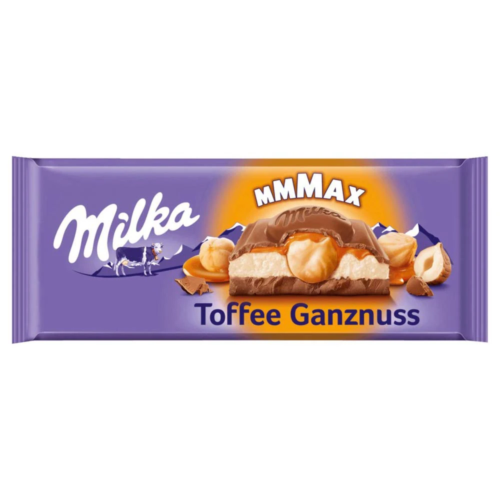 Milka Toffee Whole Nuts Chocolate 300g