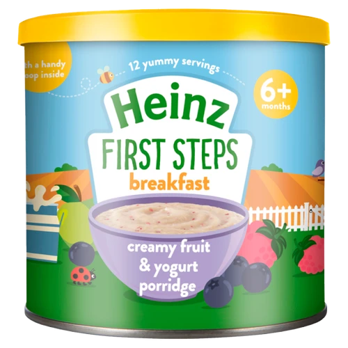 Heinz First Steps Creamy fruit & Yogurt  Porridge 240g