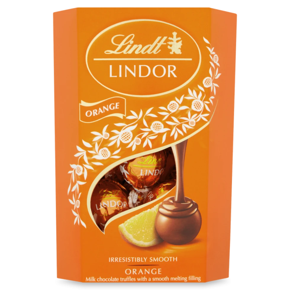 Lindt Lindor Orange 200g - TeddyBear BD