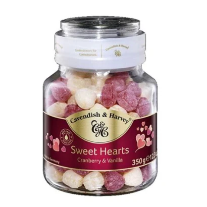 Cavendish and Harvey Sweet Hearts 350g