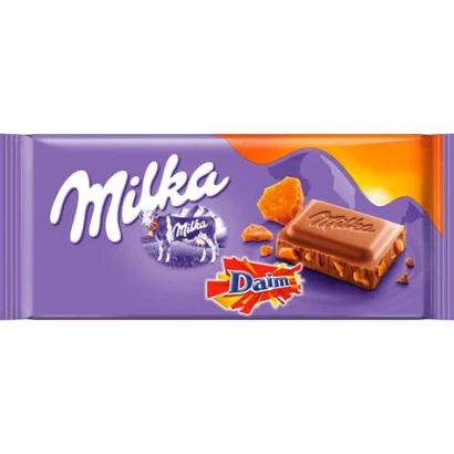 Milka Daim Chocolate 100g