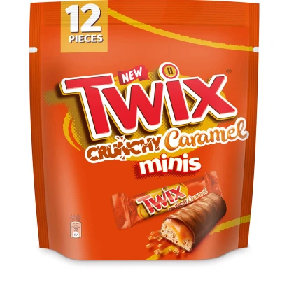 Twix Crunchy Caramel Minis 174g