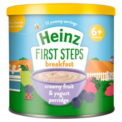 Heinz First Steps Creamy fruit & Yogurt  Porridge 240g