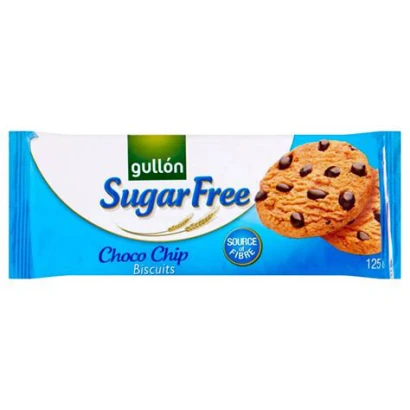 Gullon Sugar Free Choco Chip Biscuits 125g