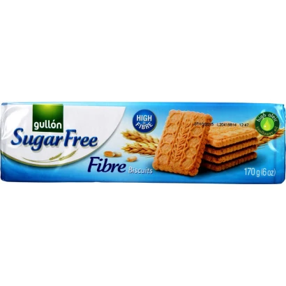 Gullon Sugar Free Fibre Biscuits 170g