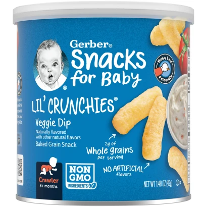 Gerber Lil' Crunchies Veggie Dip 42g