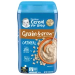 Gerber Single Grain Oatmeal Baby Cereal 454g