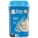 Gerber Single Grain Rice Baby Cereal 454g