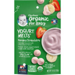 Gerber Organic Yogurt Melts Banana  Strawberry 28g