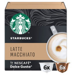 STARBUCKS Latte Macchiato Coffee Pods by NESCAFE Dolce Gusto 132g