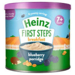 Heinz First Steps Blueberry Porridge  Breakfast 240g