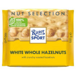 Ritter Sport white whole Hazelnuts  100g