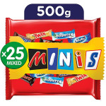 Best Of Minis Chocolate Bag, 25pcs 500g