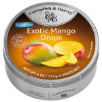 Cavendish and Harvey Exotic Mango Drops Sugar Free 175g