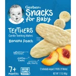 Gerber Teethers Banana Peach Wafers 48g