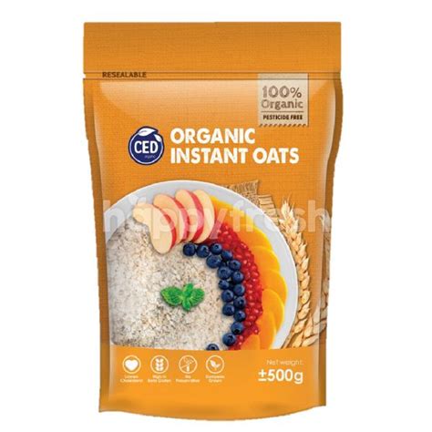 CED Organic Instant Oats 500g