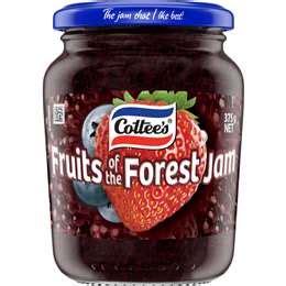 Cottee's Fruits of the Forest Jam 500g