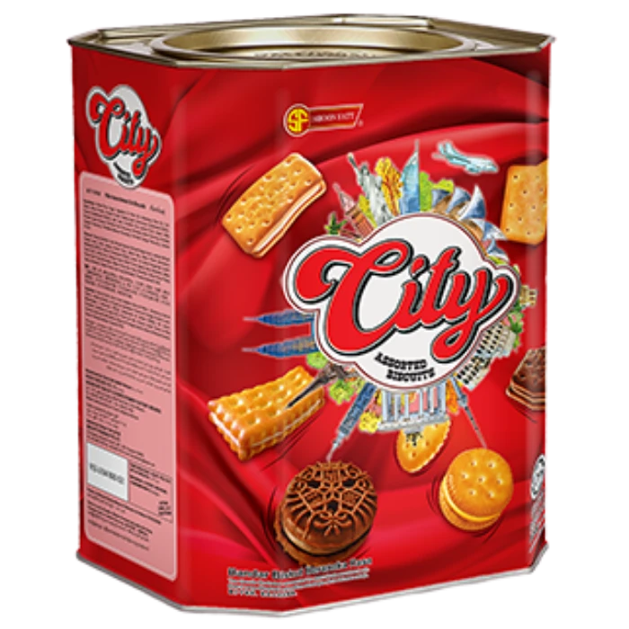 Shoon Fatt City Assorted Biscuits 600g