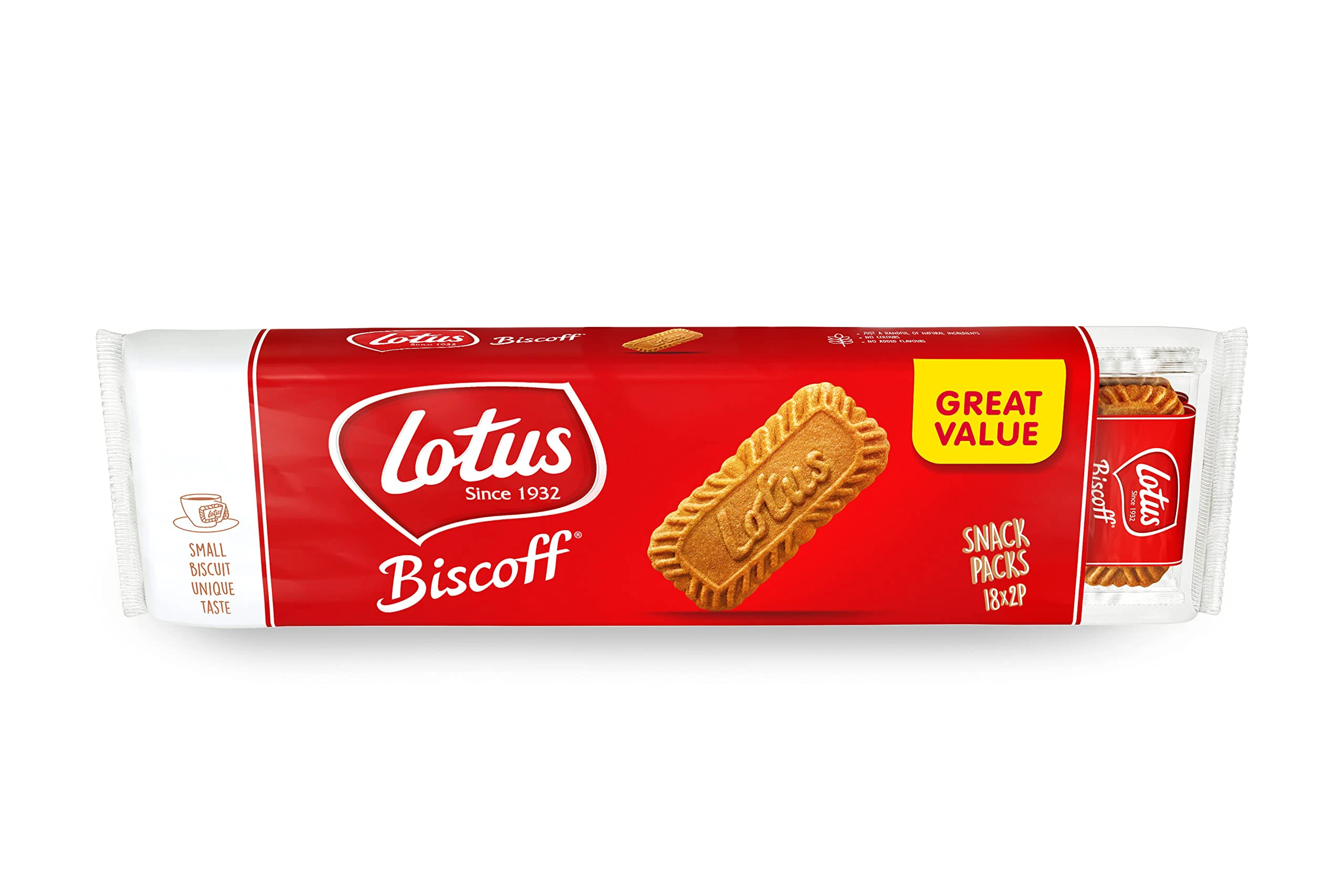 Lotus Biscoff Snack Packs 279g