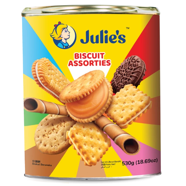 Julie's Assorted Biscuits 530g