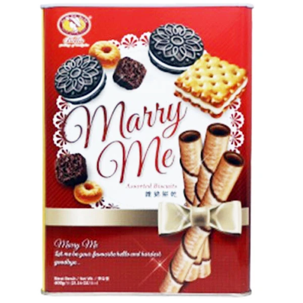 Bellie Marry Me Assorted Biscuits 600g