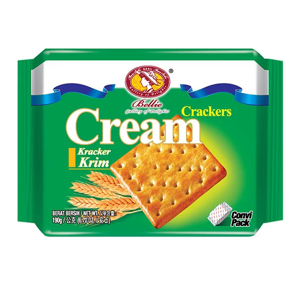 Bellie Cream Crackers 190g