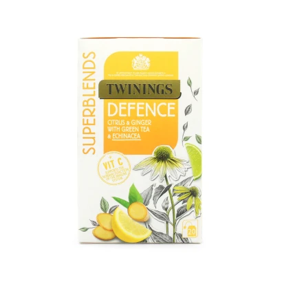 Twinings Superblends Defence Citrus and Ginger with Green Tea & Echinacea 40g