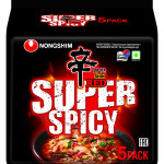 Nongshim Shin Ramyun Red Super Spicy Noodles 5pcs 600g