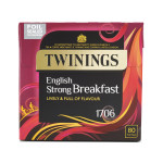 Twinings Strong English Breakfast 80 Tea Bags 250g