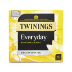 Twinings Everyday Decaffeinated 80 Tea Bags 250g