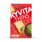 Ryvita Thins Sweet Chilli Snack 125g