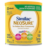 Similac NeoSure Optigro Milk-based Powder Infant Formula with Iron 646g