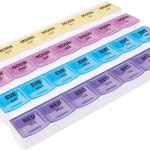 21-Grid Medicine Box Storage Box. 1 pcs