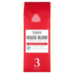 Tesco House Blend Roast & Ground  Coffee 227g